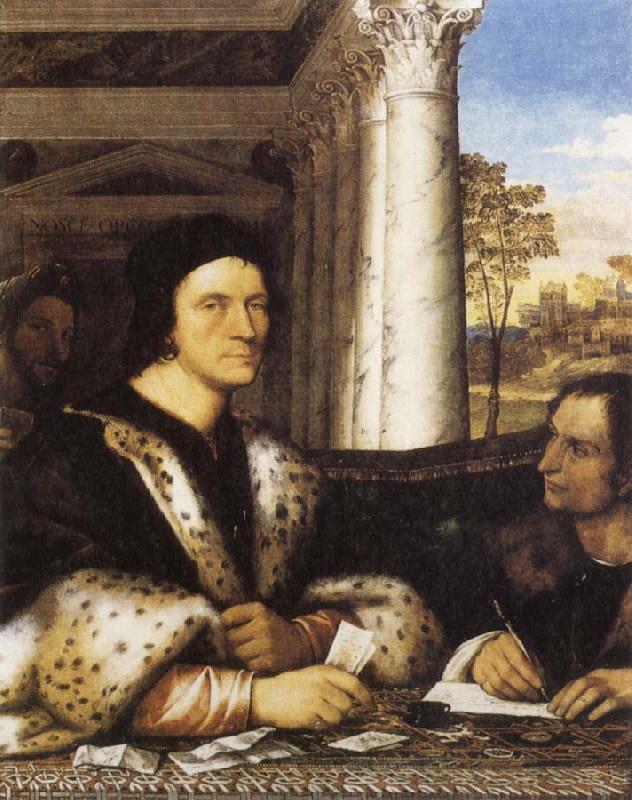 Sebastiano del Piombo Cardinal Carondelet and his Secretary France oil painting art